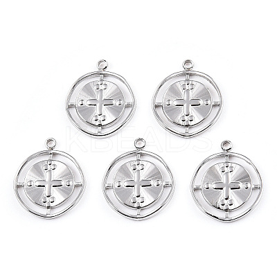 Non-Tarnish 304 Stainless Steel Pendants LS-STAS-A066-06P-1