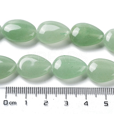 Natural Green Aventurine Beads Strands G-L242-22-1