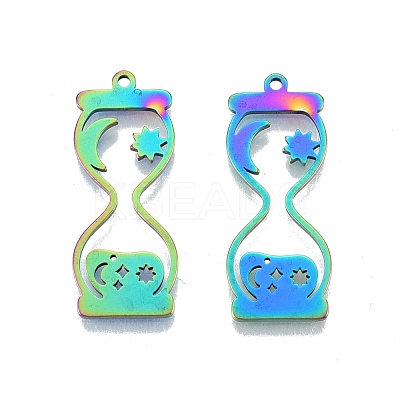 Ion Plating(IP) 201 Stainless Steel Pendants STAS-N098-115M-1