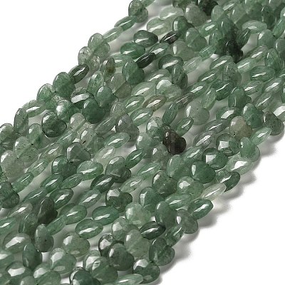 Natural Green Aventurine Beads Strands G-P575-C17-6mm-1