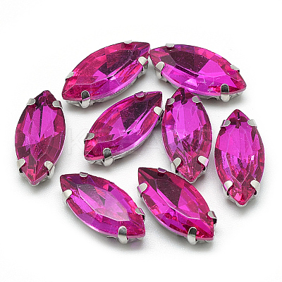 Sew on Rhinestone RGLA-T034-5x10mm-10-1