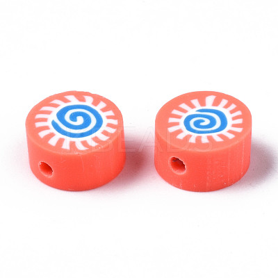 Handmade Polymer Clay Beads CLAY-N008-037I-1