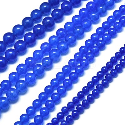 Natural Malaysia Jade Beads Strands G-L645-C01-4mm-19-1