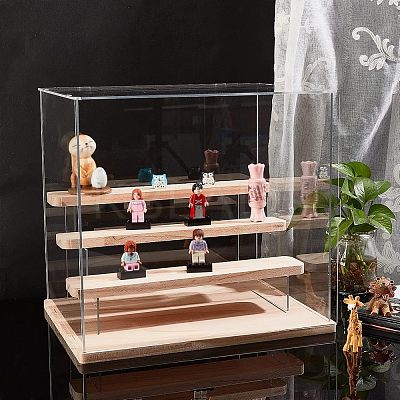 Assemble Acrylic Display Boxed ODIS-WH0029-09-1
