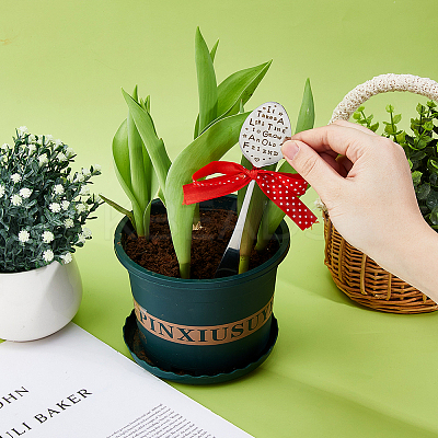Iron Plant Labels Spoons DIY-WH0060-78B-1