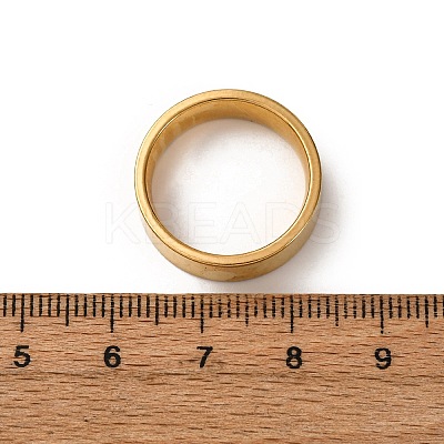 201 Stainless Steel Wide Band Finger Rings RJEW-K252-02C-G-1