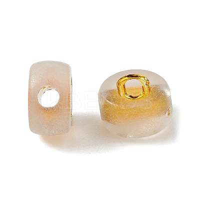 Luminous Transparent Acrylic Beads OACR-P037-01B-O-1