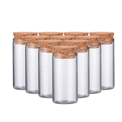 Empty Small Glass Cork Bottles LS-AJEW-WH0035-03-3x6cm-1