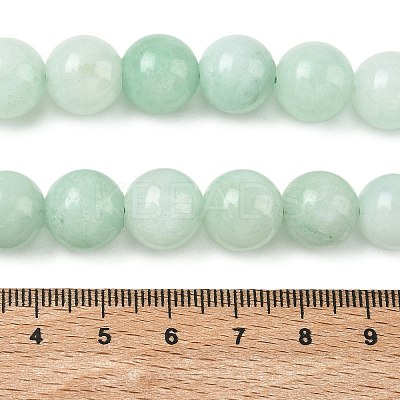 Dyed Natural Malaysia Jade Beads Strands G-G021-01D-11-1