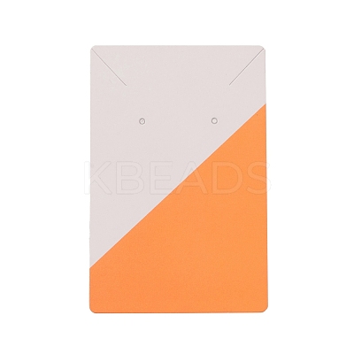 Rectangle Paper Earring Display Cards CDIS-D007-01G-1