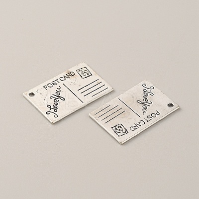 Tibetan Style Alloy Charms FIND-CJC0006-52AS-1