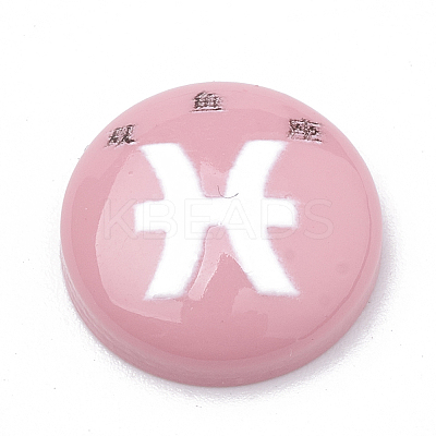 Constellation/Zodiac Sign Resin Cabochons LS-CRES-N010-07H-1