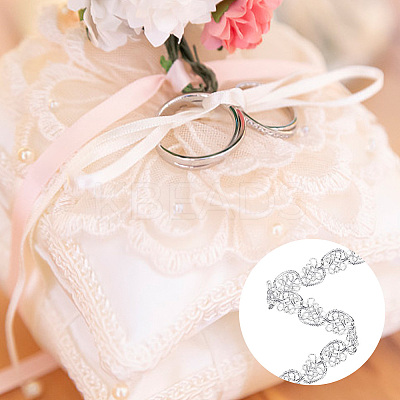 13M Filigree Polyester Lace Trim OCOR-WH0082-71B-1