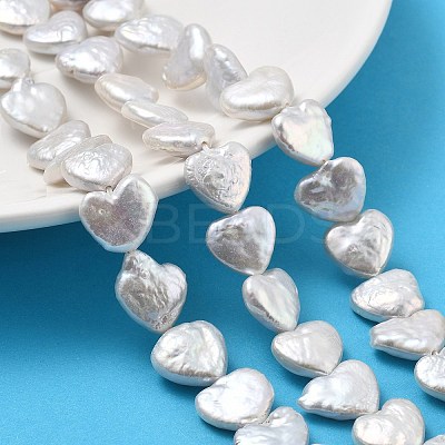 Natural Baroque Keshi Pearl Beads Strands PEAR-P064-10C-01A-1