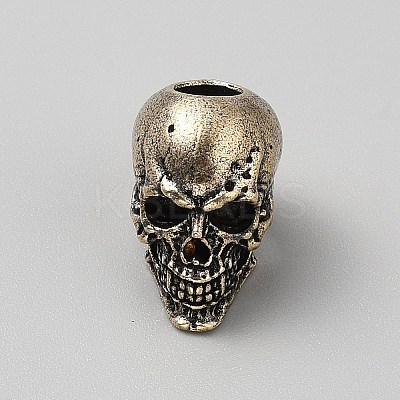 Brass European Beads KK-WH0056-95B-1