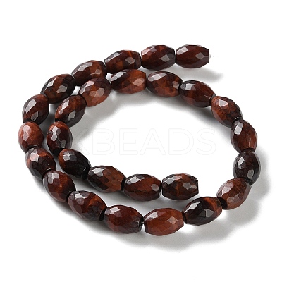 Dyed Natural Tiger Eye Beads Strands G-C135-J02-01-1