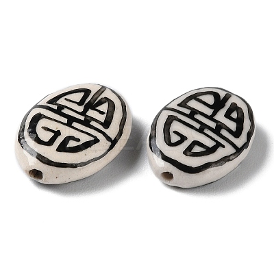 Handmade Porcelain Beads PORC-G011-01F-1