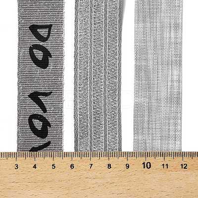 9 Yards 3 Styles Polyester Ribbon SRIB-A014-G08-1