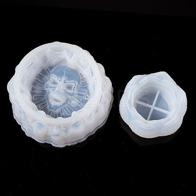 DIY Silicone Ashtray & Candle Holder Molds DIY-TA0002-89-1