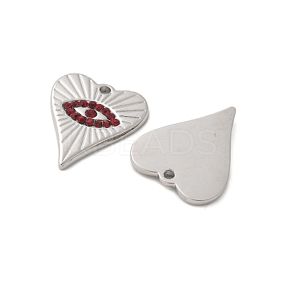 304 Stainless Steel Pendants STAS-L022-109P-03-1
