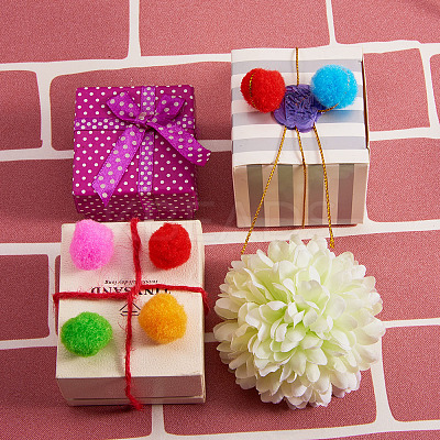 DIY Pom Pom Ball Decoration Making Kits DIY-SZ0001-39B-1