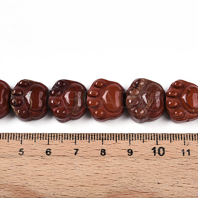 Natural Red Jasper Beads Strands G-M108-A12-01-1