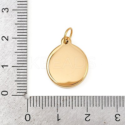304 Stainless Steel Rhinestone Pendants STAS-K307-11B-G-1