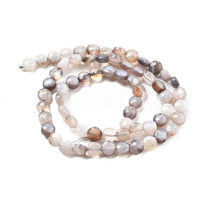 Natural Botswana Agate Beads Strands G-C179-A18-02-1