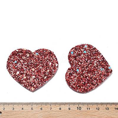 PU Leather Big Pendants FIND-R050-01G-1