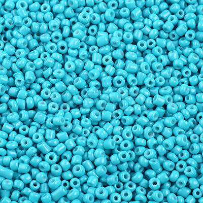 Baking Paint Glass Seed Beads SEED-US0003-3mm-K10-1