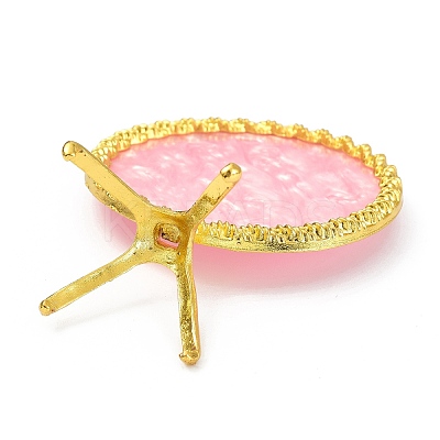 Resin Nail Art Palettes with Diamond Base Nail Mixing Palette Polish Color Mixing Plate Nail Holder ODIS-XCP0001-11-1
