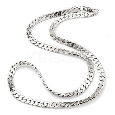 Non-Tarnish 304 Stainless Steel Chain Necklaces NJEW-P295-06P-1