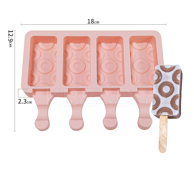 Silicone Ice-cream Stick Molds BAKE-PW0001-073F-B-1