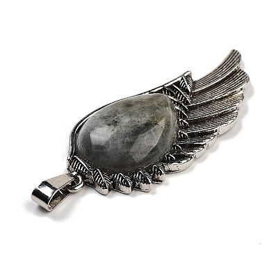 Natural Labradorite Big Pendants G-G112-02AS-05-1