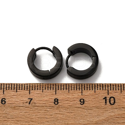 304 Stainless Steel Hoop Earrings EJEW-D331-19C-B-1