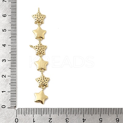 Brass Micro Pave Cubic Zirconia Big Pendants KK-C164-01D-G-1