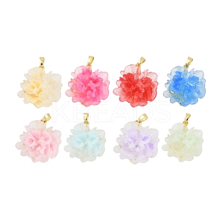 Rack Plating Brass Pendants KK-C082-15G-1