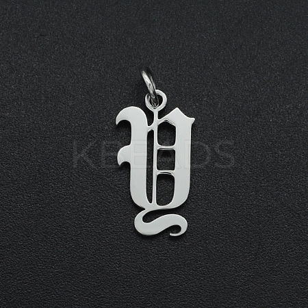 Non-Tarnish 304 Stainless Steel Pendants STAS-R111-JA565-Y-1
