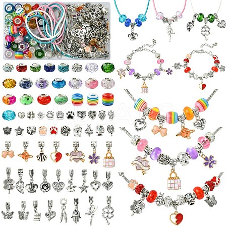 DIY Jewelry Making Bracelets and Necklace Kits DIY-YW0012-26-1