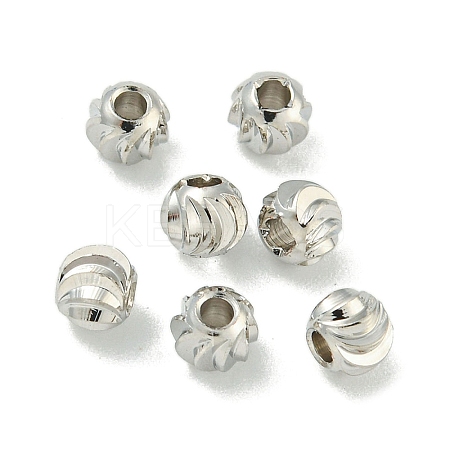 Rack Plated Brass Beads KK-T071-07P-03-1