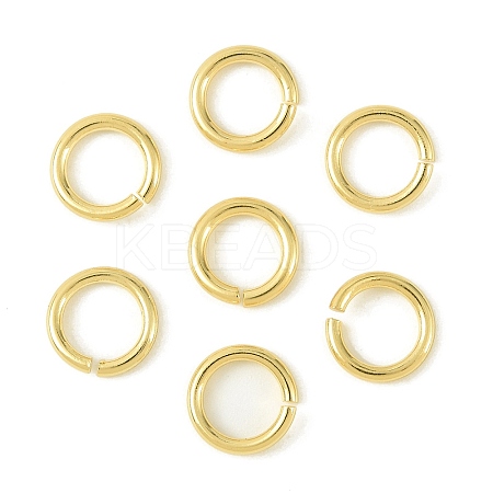 SHEGRACE Brass Open Jump Rings XGR0081G-15G-1