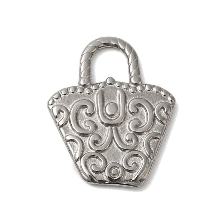 Non-Tarnish 304 Stainless Steel Pendants STAS-N103-48P-1