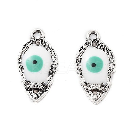 Alloy Enamel Pendants FIND-C050-01AS-06-1