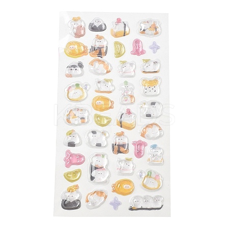 Plastic 3D Puffy Stickers DIY-H178-01A-1