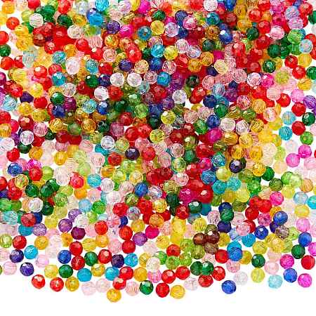 115G Transparent Acrylic Beads OACR-SZ0001-75-1