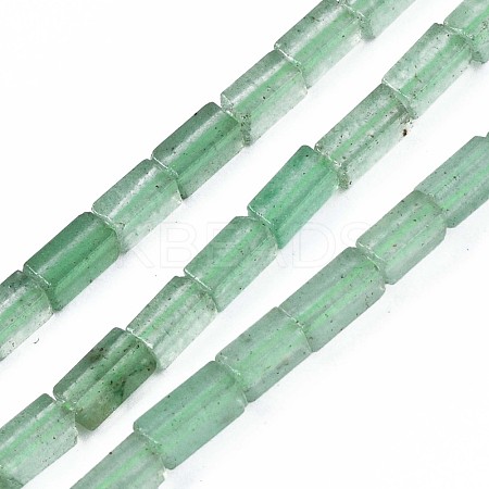 Natural Green Aventurine Beads Strands G-S299-138-1