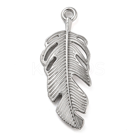 Non-Tarnish 316 Stainless Steel Pendants STAS-B047-05P-1