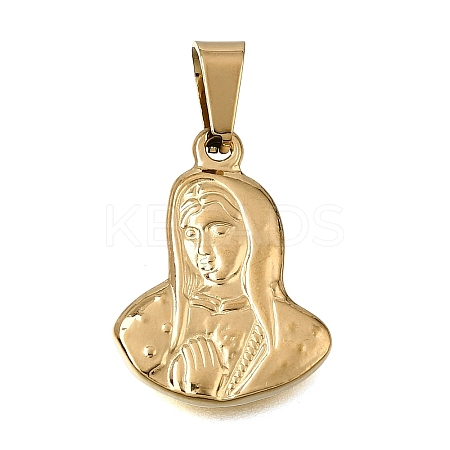 Religion 304 Stainless Steel Pendants STAS-G400-02G-03-1