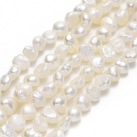Natural Cultured Freshwater Pearl Beads Strands PEAR-A005-07C-01-X-1