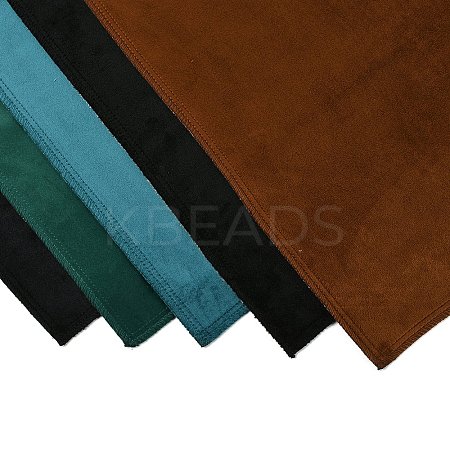Velvet Silver Polishing Cloth for Jewelry AJEW-R006-02F-1